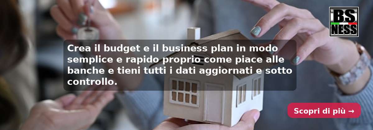 Crea il budget e il business plan in modo semplice e rapido proprio come piace alle banche e tieni tutti i dati aggiornati e sotto controllo.